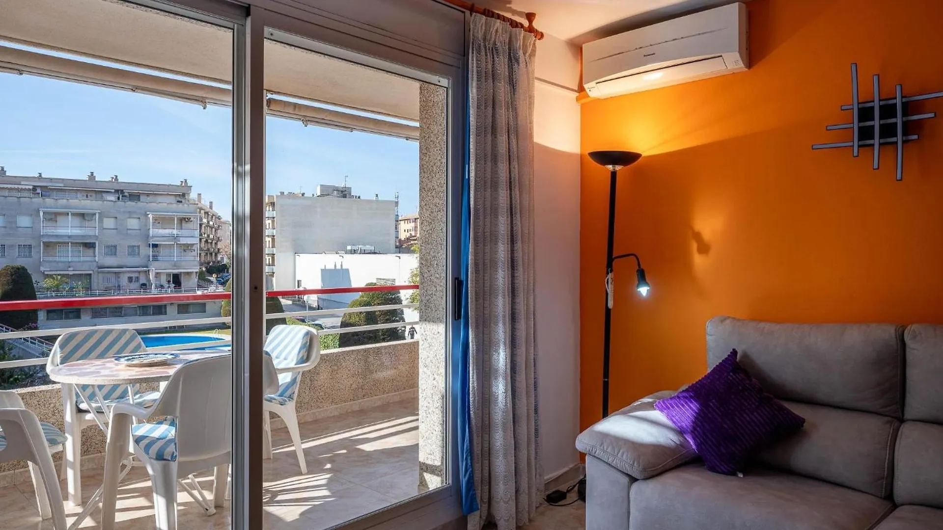 At006 Piscina Con Cesped, Airco, Pocos Min De La Playa Apartment Torredembarra 0*,